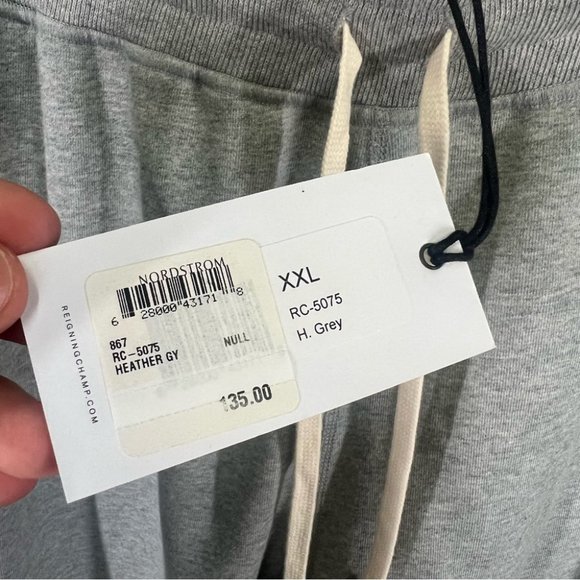 NWT REIGNING CHAMP Midweight Terry Sweatpants - Size XXL - Picture 11 of 11